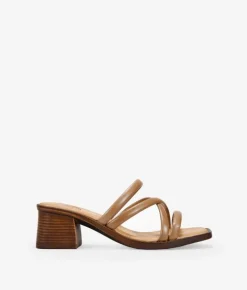 Bosanova Sandales À Talons | Chaussures En Cuir | Sandales en cuir marron à talon