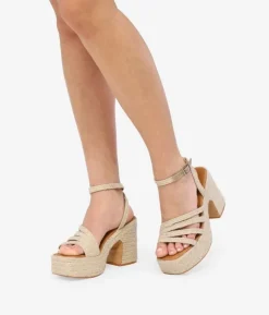 Bosanova Sandales Spartiates | Sandales À Talons | Sandales espadrilles à talon