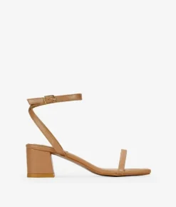 Bosanova Sandales À Talons | Chaussures De Fête | Sandales marron à talon