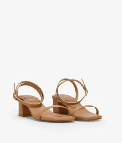 Bosanova Sandales À Talons | Chaussures De Fête | Sandales marron à talon