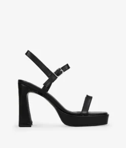 Bosanova Sandales À Talons | Chaussures De Fête | Sandales noires à talon