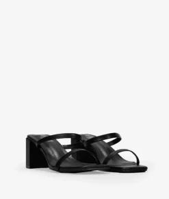 Bosanova Sandales À Talons | Chaussures De Fête | Sandales noires à talon
