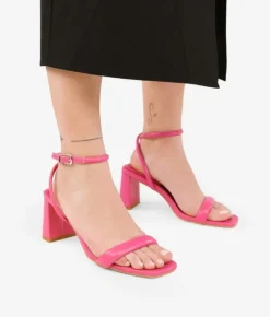 Bosanova Sandales À Talons | Chaussures De Fête | Sandales roses à talon