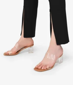 Bosanova Sandales À Talons | Chaussures De Fête | Sandales transparentes en vinyle à talons hauts