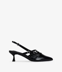 Bosanova Chaussures De Fête | Chaussures Et Mocassins | Talons à bride arrière noirs